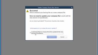 Quickbooks - Restoring A Company Backup File Qbb