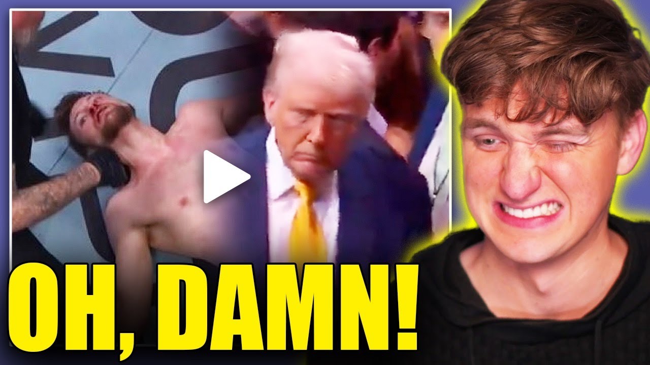 Watch Pro-Trump Nazi LOSE FIGHT RIGHT IN FRONT OF TRUMP!