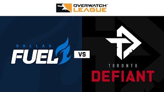 Dallas Fuel vs Toronto Defiant | Week 21 | NA Day 1