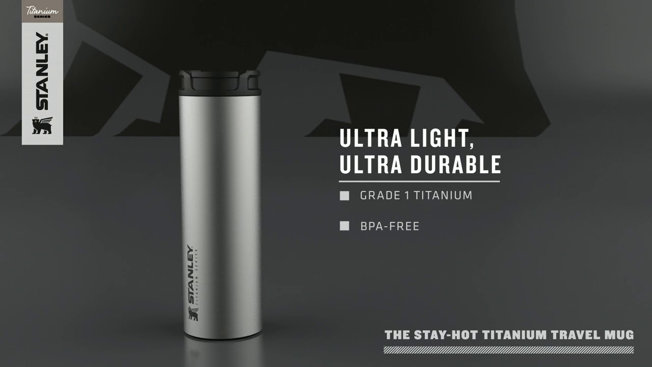 Stanley Titanium Travel Mug – Neptune Mountaineering