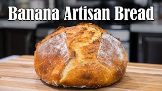 Banana artisan bread in a Dutch oven by Just Cook Something 3,637 views 11 months ago 6 minutes, 4 seconds