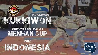 KUKKIWON Demonstration at MENHAN CUP 2017, INDONESIA. DAY 1