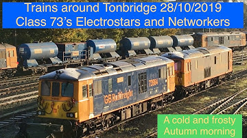 British Trains 25 - Tonbridge Station class 73’s, MPV’s, 465 Networker and 375 electrostar units