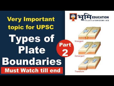 Plate Boundaries - Part 2 | Plate Boundaries: Divergent, Convergent & Transform | Bhoomi Education