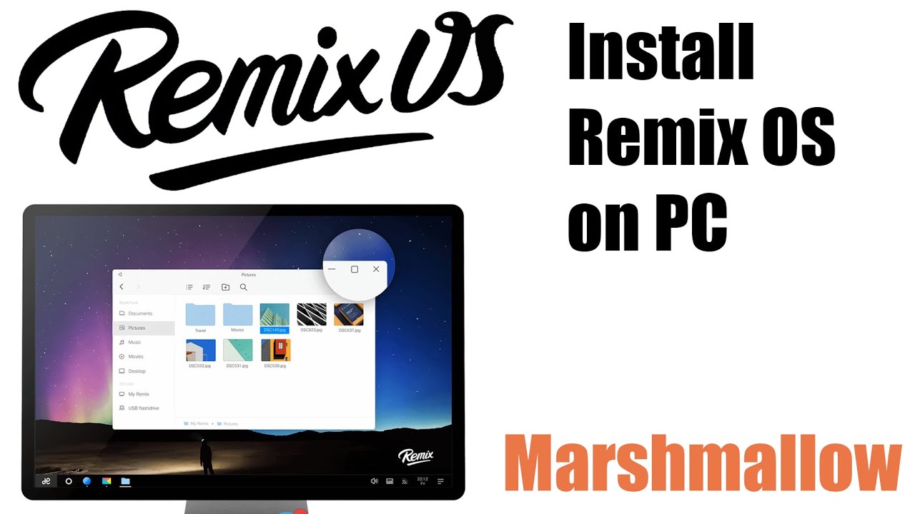 [Hindi] How to Install Remix OS On PC | Marshmallow (Easiest Tutorial ...