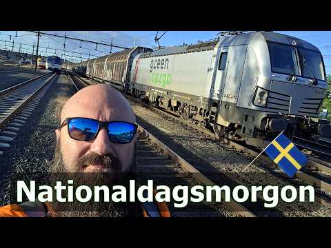 Nationaldagsmorgon︱Livet som Lokförare