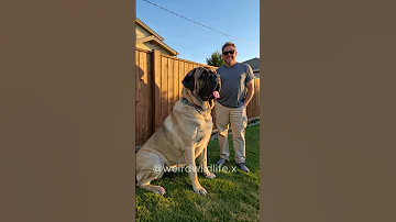 Massive English Mastiff Dogs Animals Wildlife Shorts Ytshorts 