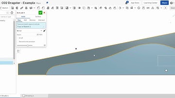 Part 4 (Extruding the Side Profile) - CO2 Dragster Design