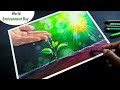 How to draw world environment day poster save nature drawing easy