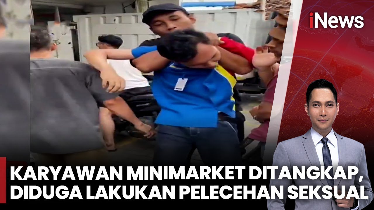 Diduga Lakukan Pelecehan Seksual, Pegawai Minimarket Ditangkap | iNews Room | 16/06