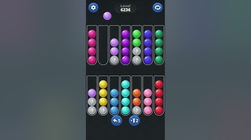 Ball Sort by Infinite Joy: Levels 6235, 6236, 6237