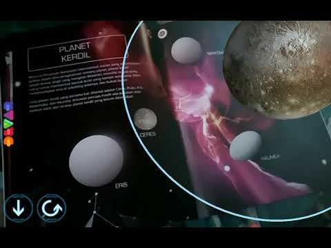 Buku 4D Ensiklopedia Astronomi Augmented Reality Devar