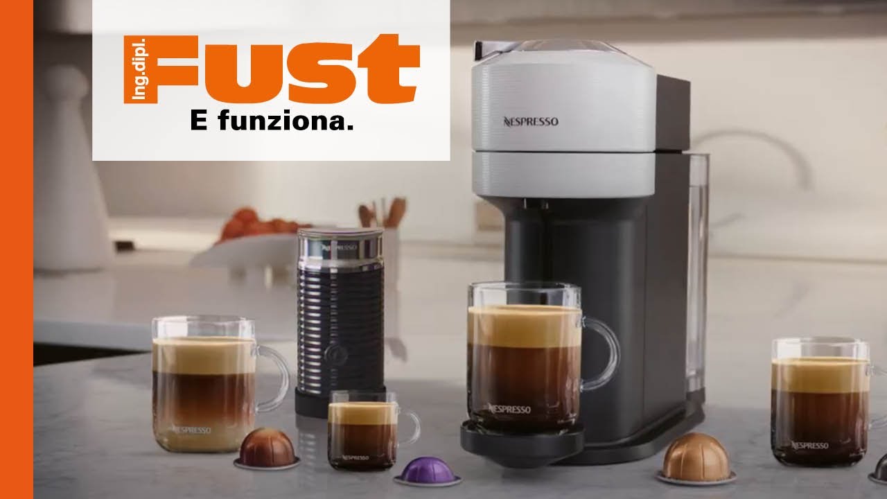 Nespresso Krups Vertuo, macchina da caffè con Aeroccino, 3