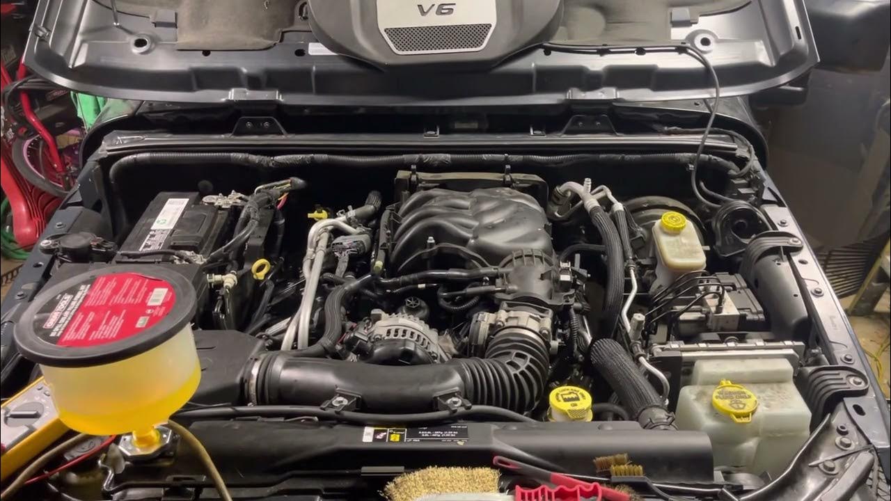 Jeep Wrangler JK 3.6 - crank no start after rebuild - YouTube