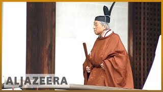 Ak จักรพรรดิ Akihito ของญี่ปุ่นสละราชบัลลังก์ | อัลจาซีราอังกฤษ