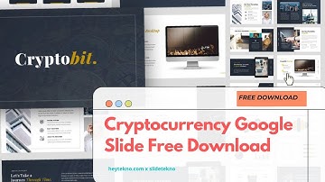 🔴Blockchain Cryptocurrency Google Slides Template Free Download