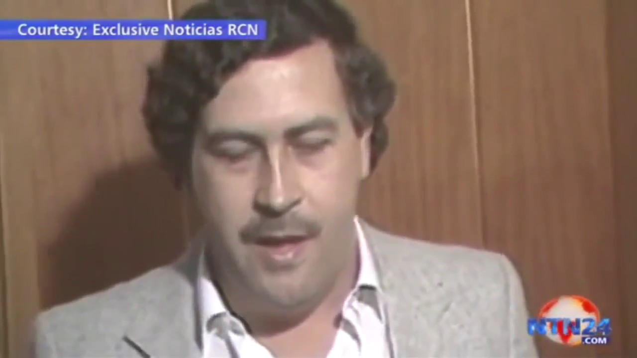 Pablo Escobar Old footage YouTube