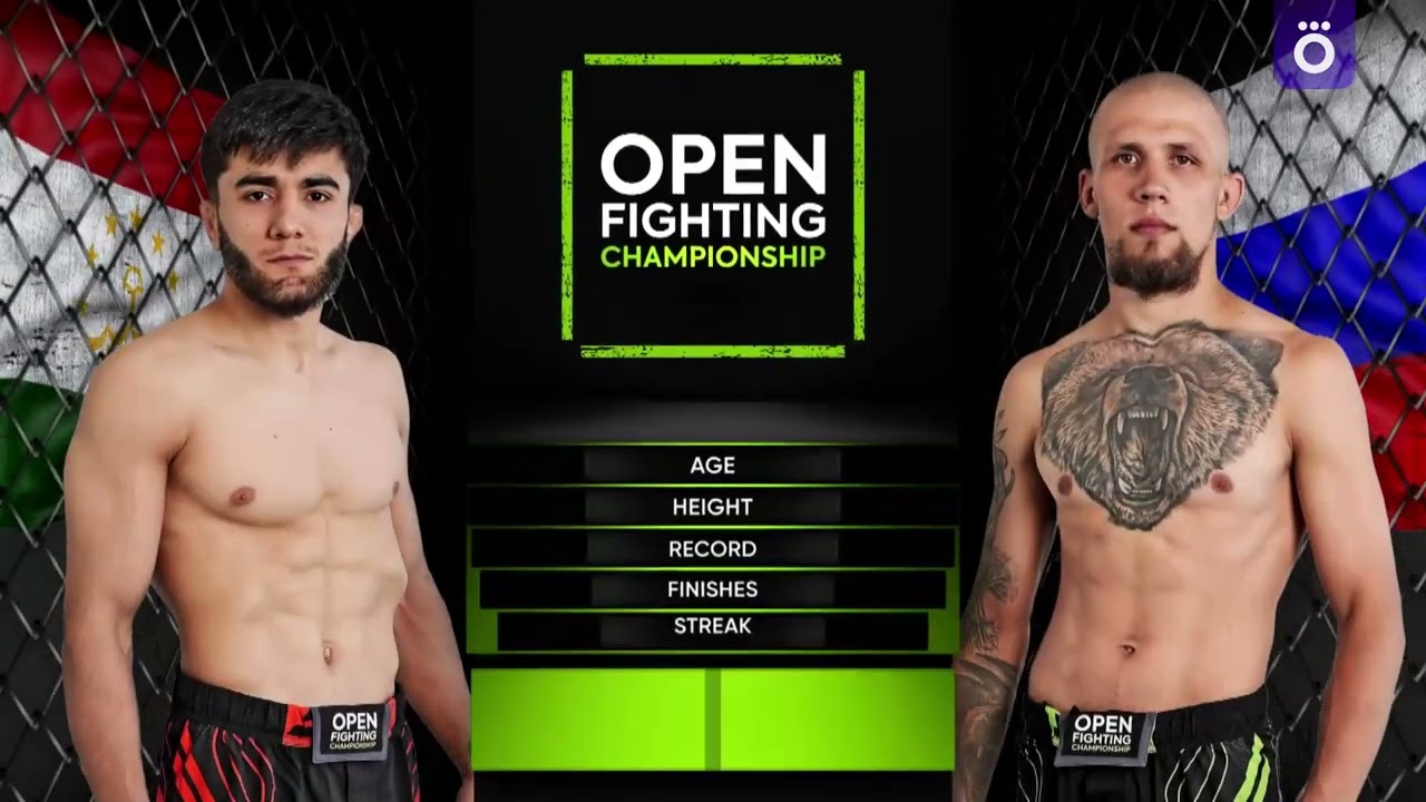 ЗВЕЗДА ТАДЖИКИСТАНА | Отабек Раджабов vs Григорий Лобов | OPEN FC