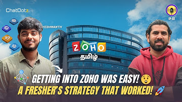 How I Cracked Zoho Fresher Interview ✨ (With No Experience) 🚀 - Revealing Secrets 🤯 💯