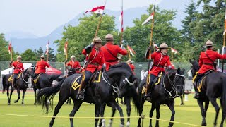 The RCMP Musical Ride in Burnaby, BC on June 26, 2023