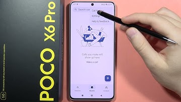 POCO X6 Pro: Enable Flash Notifications for Incoming Calls - Flash when Ringing on POCO X6 Pro #htd