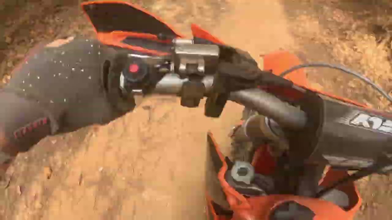 Hitting the Highland Park Resort trails at KTM World!!