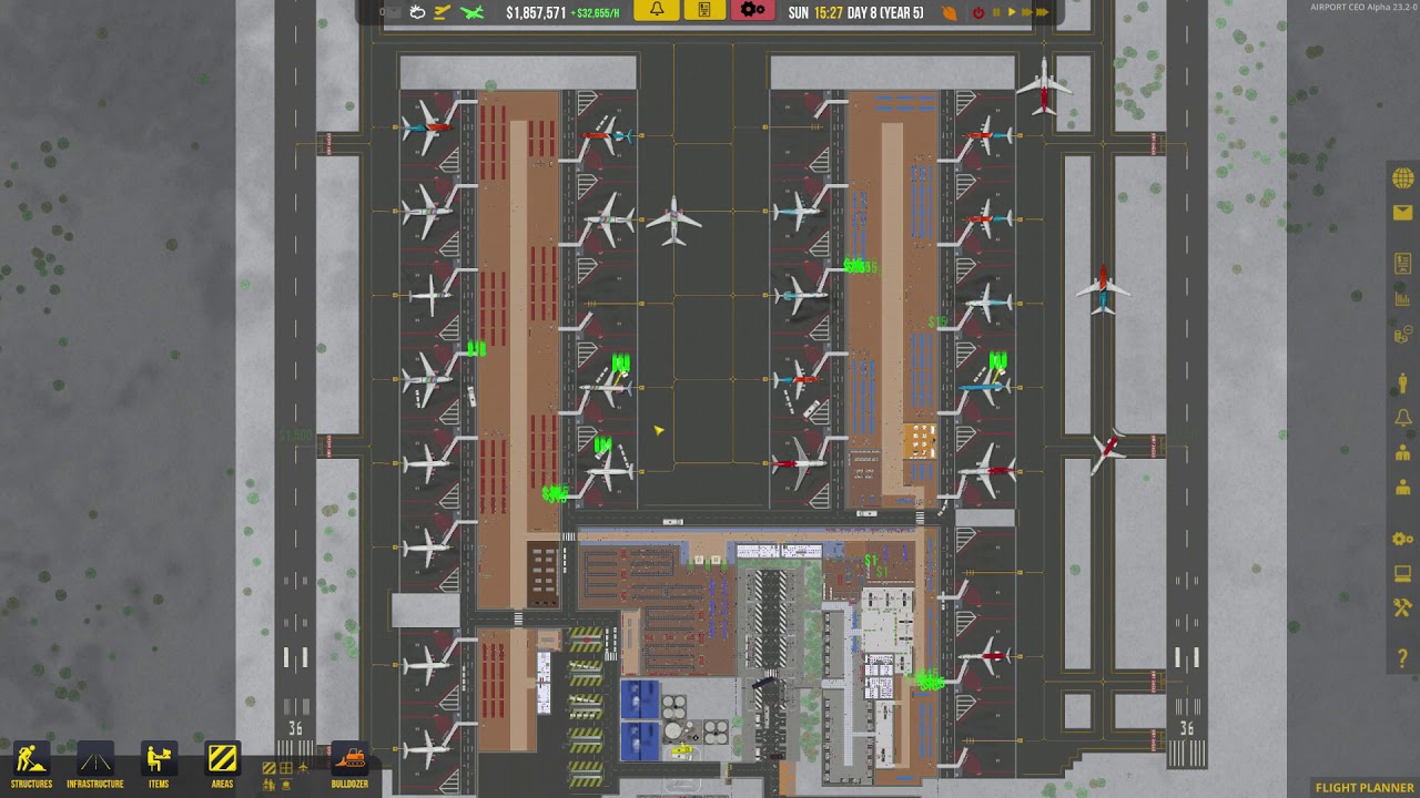 Airport CEO Large Airport Time Lapse YouTube