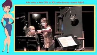 Animation Acting for kids with Stevie Vallance -- ALLIE has uber energy!