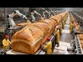 Inside a Modern Bread Factory: How Bread is Made in the World’s Largest Factory ( Full Process )