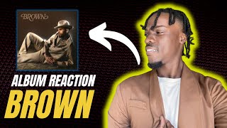 Chris Brown - BROWN | album Reaction 