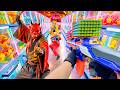 Nerf War | Amusement Park Battle 157 (Nerf First Person Shooter)