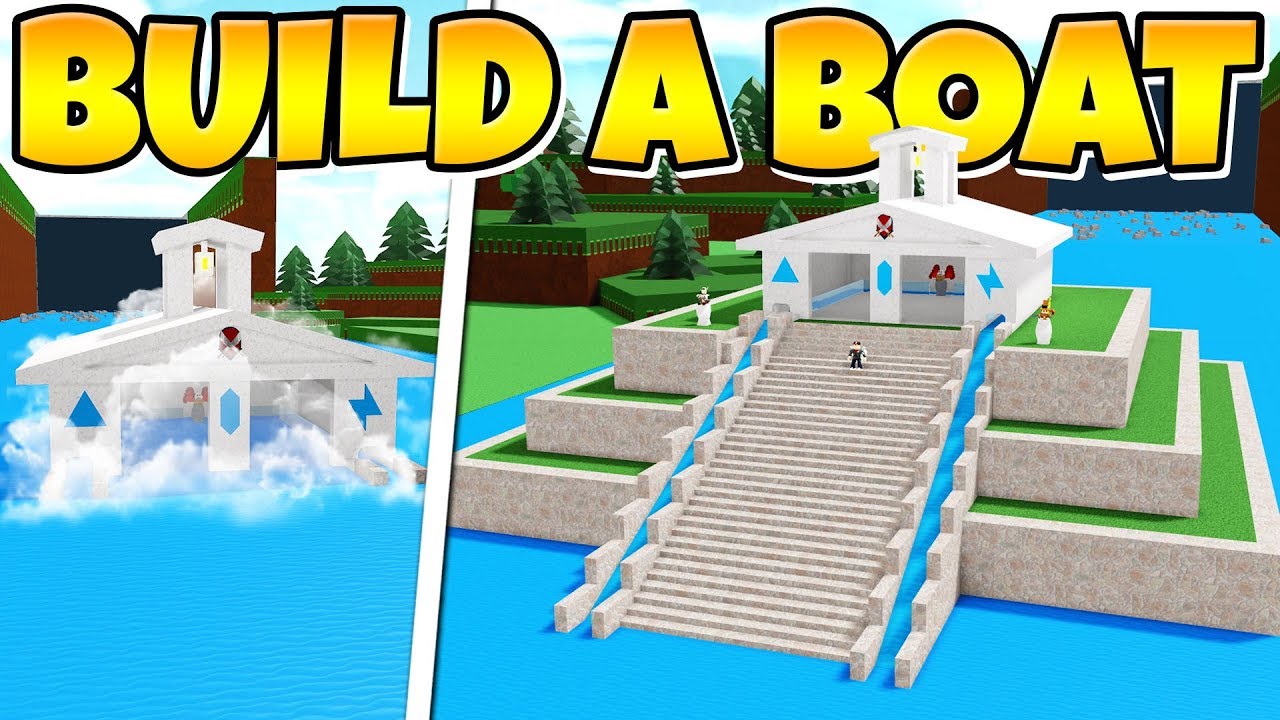 UNDERWATER TEMPLE In Build a Boat YouTube