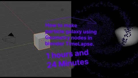 Blender Geometry Nodes Tutorial - Fractal Vortex
