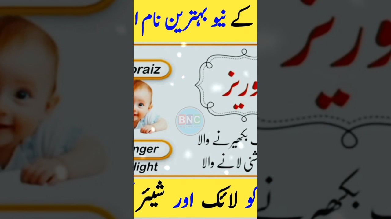🎉afeef and noraiz name meaning in Urdu Hindi 