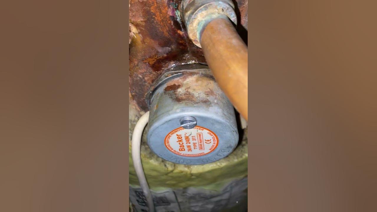 Hot Water Tank Leaking at Heating Coil 24 Hour Plumber YouTube