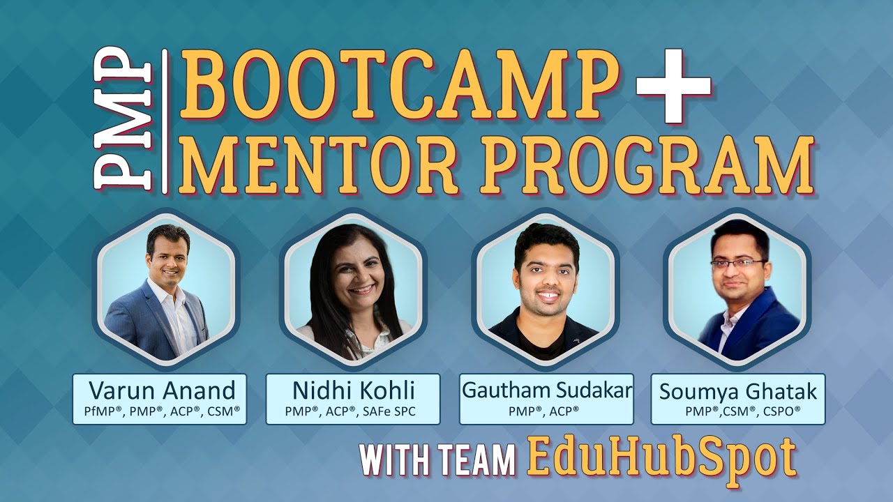 PMP Bootcamp Program - YouTube