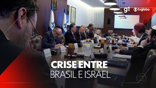 Israel declara Lula ‘persona non grata’; presidente convoca de volta ao Brasil embaixador no país