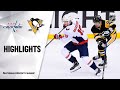 Capitals @ Penguins 1/17/21 | NHL Highlights