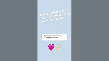 2nd shout out if u want a shout out comment and sub if u want! #shoutout #sweetperson #shorts