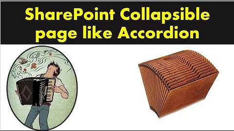 SharePoint Collapsible page like Accordion | SharePoint online modern Page web part