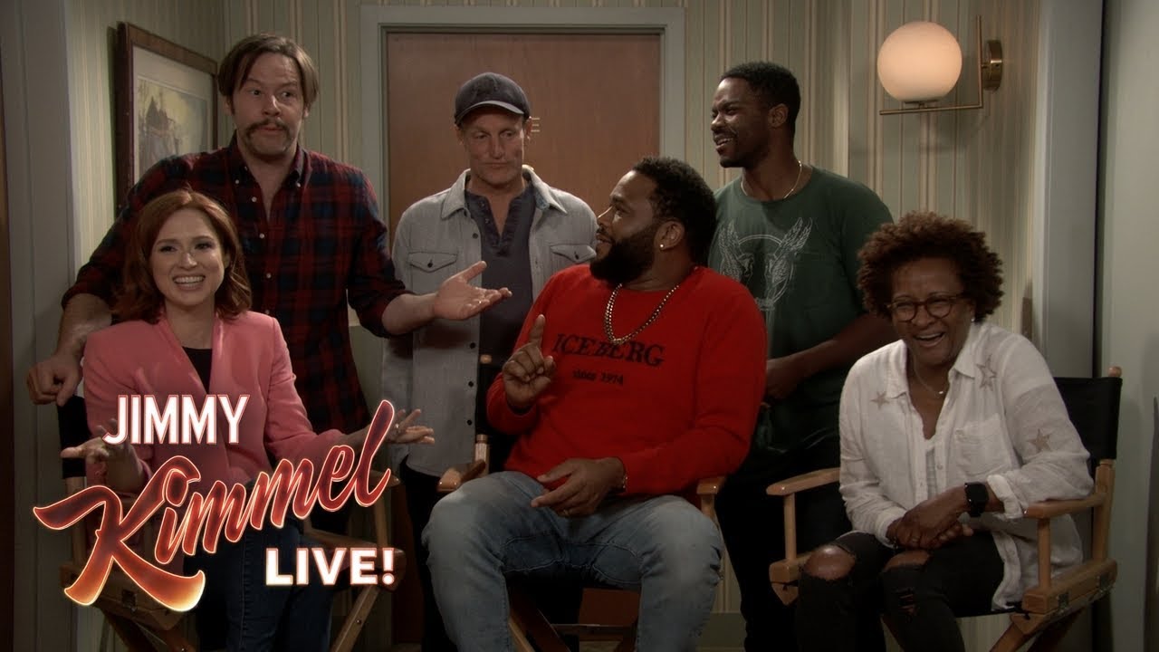 Jimmy Kimmel Chats with Cast of All in the Family & The Jeffersons