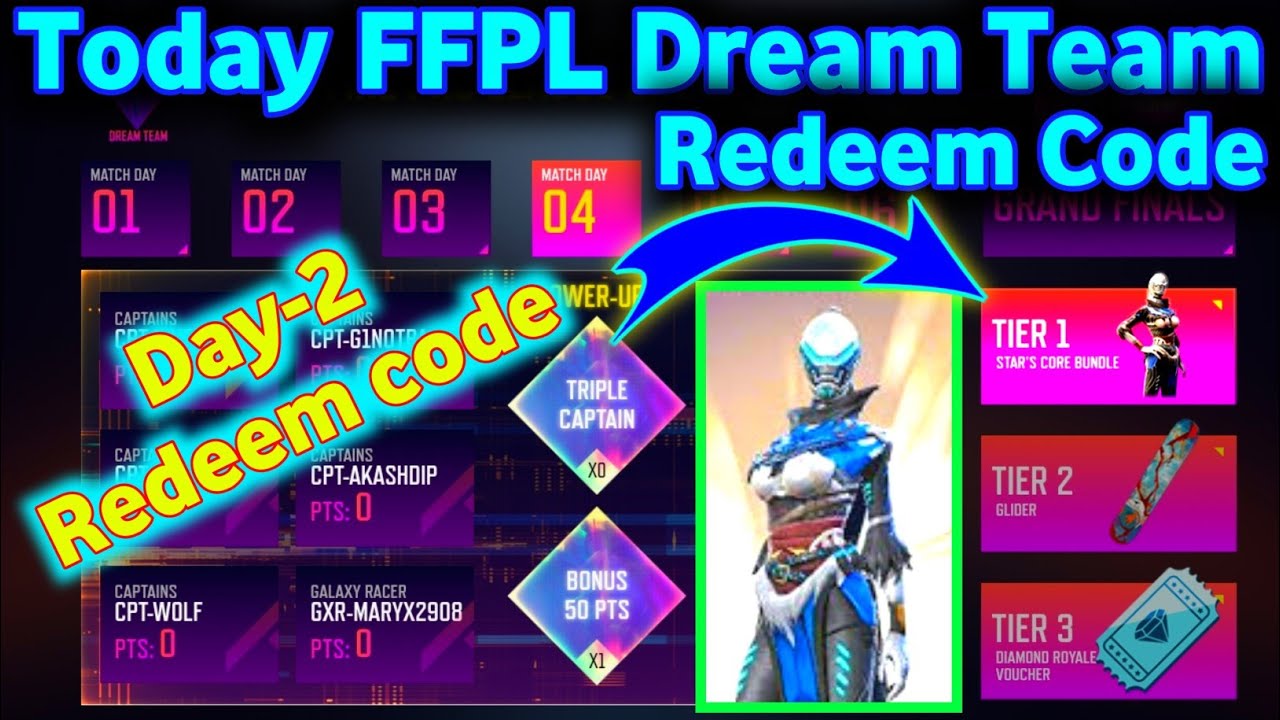 Free Fire Pro League Redeem Code | How To Use FFPL Redeem Code |  FFPL Redeem Code Power Up Redeem.