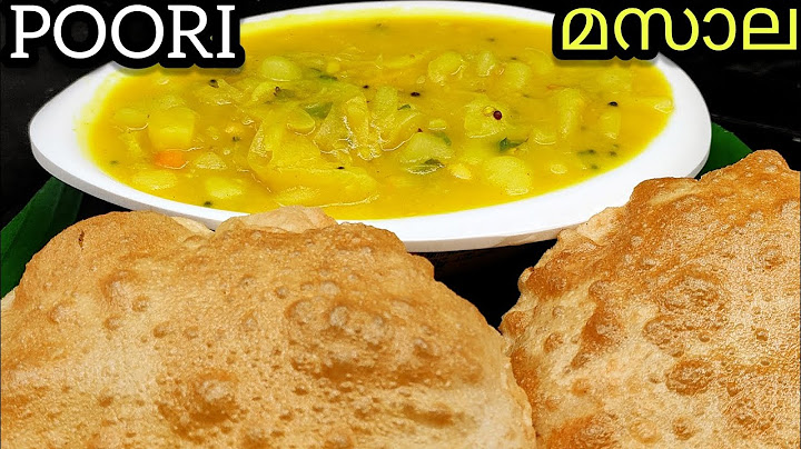 പൂരി മസാല ഇങ്ങനെ ഒന്നു ഉണ്ടാക്കി നോക്കു | Restaurant style Poori Masala |