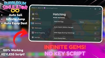 Bubble Gum Simulator Infinity Script (No Key) | Moon X Hub – Auto Farm, Auto Rebirth  (PC/Mobile)