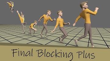 Key Frame animation tutorial part 5: blocking plus 2