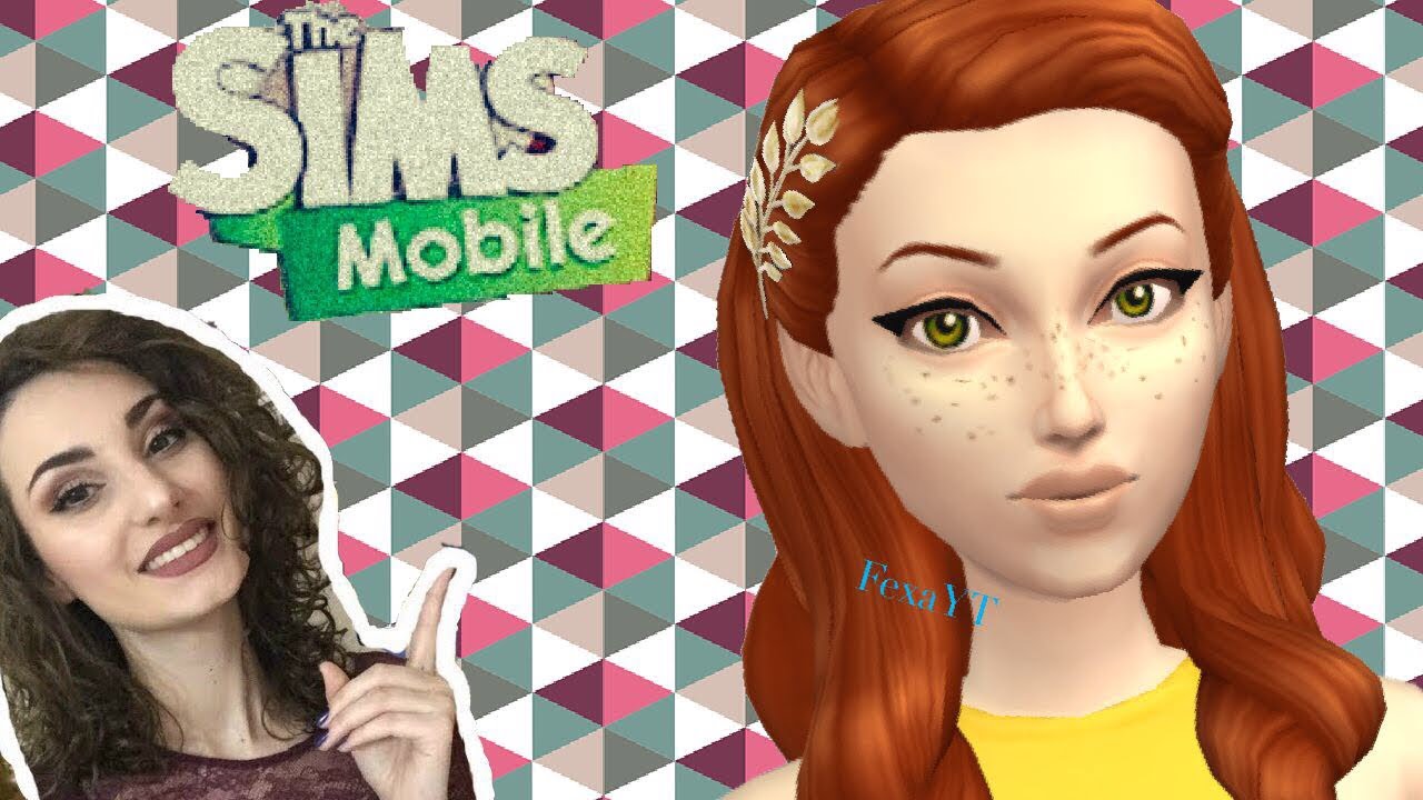 THE SIMS MOBILE (ita) : vi presento la mia prima Sim TUMBLR!! - YouTube