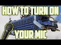 How To Turn On Mic In Fortnite