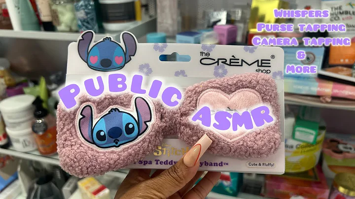 PUBLIC ASMR IN TJMAXX | Purse tapping, camera scratching, Lofi, clicky whispers