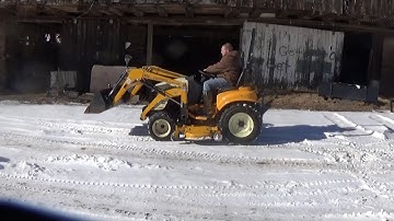 2006 CUB CADET 6284D 4X4 DIESEL TRACTOR WITH LOADER AND BELLY MOWER