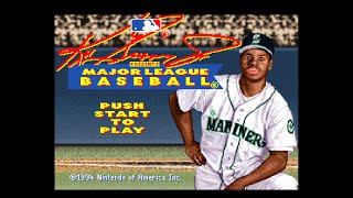 Ken Griffey Jr. Presents Major League Baseball (SNES)